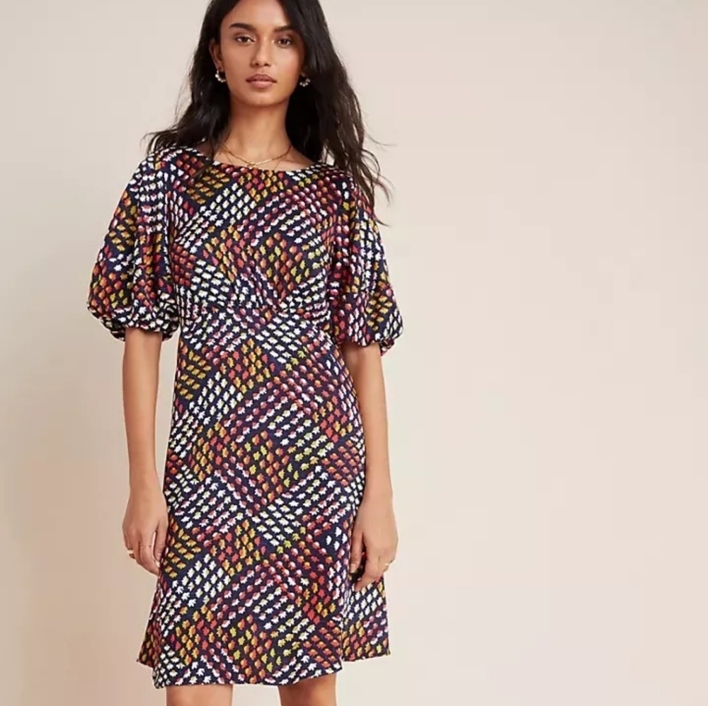 Anthropologie  Maeve‎ Melody Mini Dress sizE 4 NEW NWT